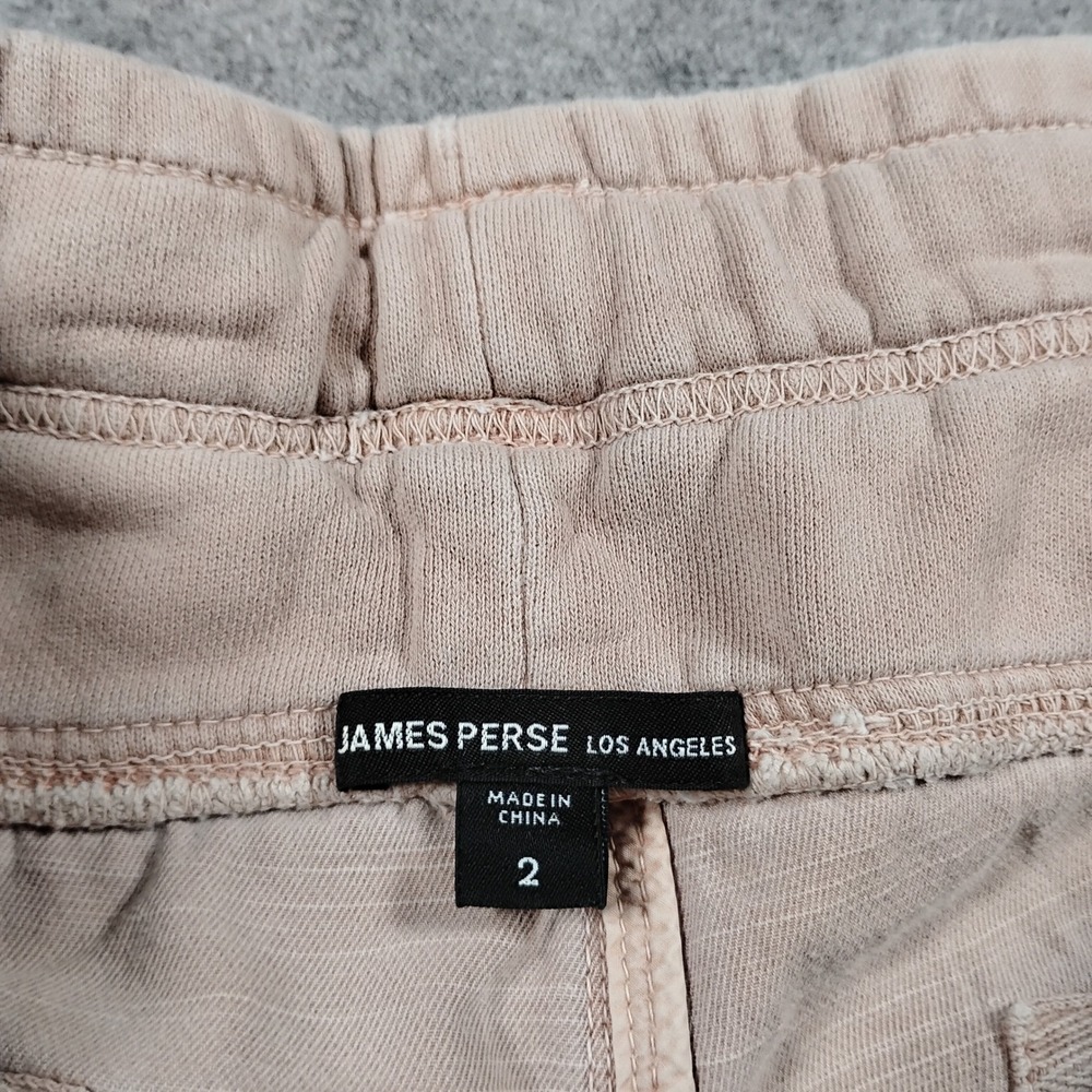James Perse Pull On Clean Cargo Pants Women's Size 2 Beige Khaki WACS1862 - Picture 5 of 13
